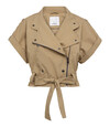 CO' COUTURE VEST, KESHA CARGO SAND
