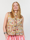 LOLLYS LAUNDRY VEST, CAIRO FLOWER PRINT