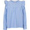 BASIC APPAREL BLUSE, CANDY QUIET HARBOR