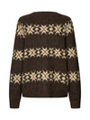 LOLLYS LAUNDRY CARDIGAN, PADOVA DARK MOKKA