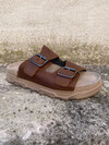 LOFINA SANDAL, 1E240 GAS CARAMELLO