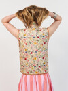 LOLLYS LAUNDRY VEST, CAIRO FLOWER PRINT