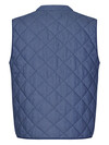 LOLLYS LAUNDRY QUILTED VEST, CAIRO DARK BLUE