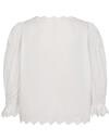 CO' COUTURE BLUSE, GEMMA EMBROIDERY HVID