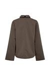 CO' COUTURE BLUSE, TENGA PLEAT WALNUT