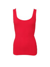 BLACK COLOUR TOP, VIBS RIB RED