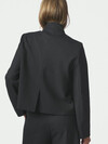 NEO NOIR BLAZER, TIRIA SLIM PINSTRIPE DARK NAVY