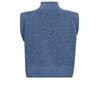 GOSSIA VEST, WIWICA BLUE MELANGE