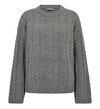 MOS MOSH STRIK, BRYNDIS CREWNECK GRÅ