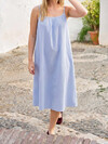 BLACK COLOUR KJOLE, CATHERINE STRAP BLUE