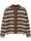 LECOCO CARDIGAN, MELINA BROWN