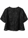 MOS MOSH BLUSE, REYA SEQUINS BACK BLACK