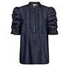 GOSSIA BLUSE, BELLIS DENIM BLUE