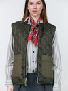 LOLLYS LAUNDRY VEST, UNITY DARK GREEN