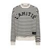 HAUTE L'AMITIÉ SWEATSHIRT, STRIPE BLACK/WHITE