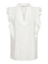 CO'COUTURE TOP, HERA FRILL WHITE