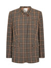 GOSSIA BLAZER, ELLI BROWN CHECKS