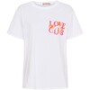 MARTA T-SHIRT, 0532 WHITE/PINK FLUO