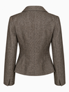 NEO NOIR BLAZER, VALIA HERRINGBONE