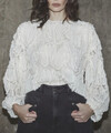 CO´ COUTURE BLUSE, SHANIA FLUFFY OFF WHITE