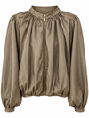 QNUZ SATIN JAKKE, 9489 TAUPE