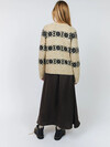 LOLLYS LAUNDRY CARDIGAN, PADOVA CREME