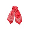 BLACK COLOUR TØRKLÆDE, PAISLEY MINI RED