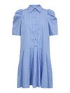 CO' COUTURE SKJORTE KJOLE, MICA STRIPE PALE BLUE