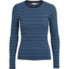 BASIC APPAREL TEE, LUDMILLA 795 COPEN BLUE/SKY