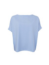 BLACK COLOUR T-SHIRT, MAY LOOSE LT. BLUE
