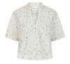 NEO NOIR BLUSE, SIAMA DOBBY FLOWER