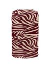 BLACK COLOUR TOP, LUNA V-NECK BERRY ZEBRA
