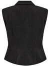 GOSSIA VEST, LIANA BLACK