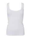 BLACK COLOUR TOP, VIBS RIB OFF WHITE