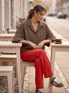 AMAZE CPH BUKS, VICTORIA CORDUROY POPPY RED
