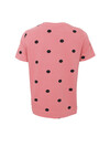 BLACK COLOUR T-SHIRT, ZELDA ROSE DOT