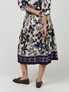 LOLLYS LAUNDRY MIDI NEDERDEL, ELLA FLOWER PRINT