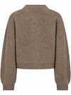 GOSSIA CARDIGAN, CARNAE BROWN MELANGE