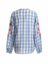 QNUZ SKJORTE, BOHEME CHECK BLUE