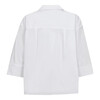 CO' COUTURE BLUSE, POPPY WHITE