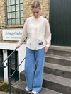 HAUTE L ' AMITIE BLUSE, DRIFT LS SPORTS PEARL