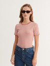BASIC APPAREL T-SHIRT, LUDMILLA ROSE SHADOW