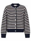 NEO NOIR CARDIGAN, ISANA  NAVY STRIPE