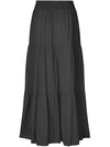 LOLLYS LAUNDRY NEDERDEL, DIAMOND WASHED BLACK