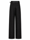 HAUTE L'AMITIÉ BUKSER, IVANNA BELT PANT DARK GREY