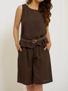 MARTA SHORTS, 246013 MOCCA