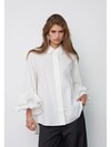 CO' COUTURE SKJORTE, HALEN FLARE WHITE