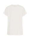 LOLLYS LAUNDRY T-SHIRT, ROMA 01 WHITE