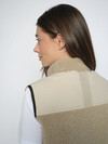 MOS MOSH VEST, ROWE ELI TEDDY FEATHER GREY