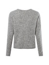 MOS MOSH CARDIGAN, ALMINE KNIT GREY MELANGE 